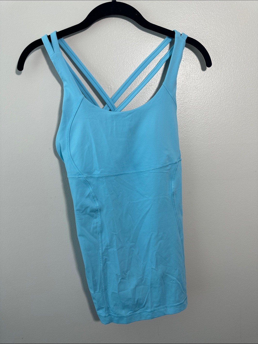 Lululemon Women's Strappy Tank Top - Light Blue Teal